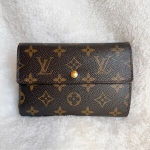 Louis Vuitton Porte Tresor Etui Papiers Monogram Wallet
